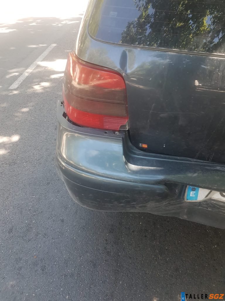 Golpe paragolpe trasero